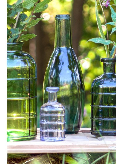 VASE MILA 4L OCEAN GREEN DIA 16CM X 45CM