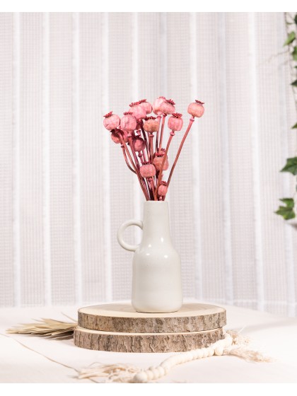 BUNCH OF PINK PAPAVER 90GR +/- 60CM