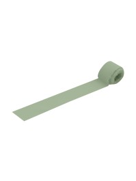 RUBAN TOUCHE DE VENT VERT SAUGE 4CM X 5M