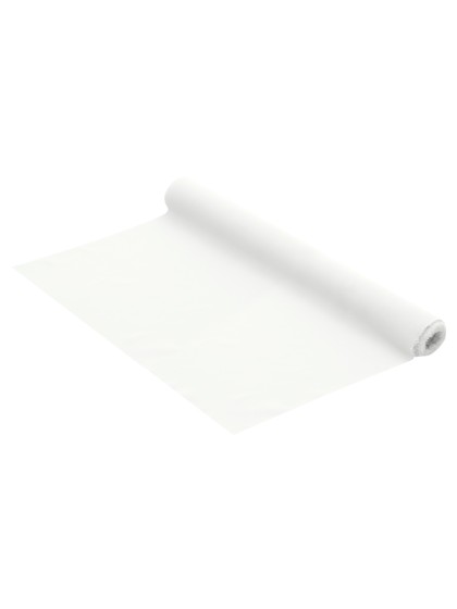 WHITE TOUCH OF WIND DECO ROLL 48CM X 5M