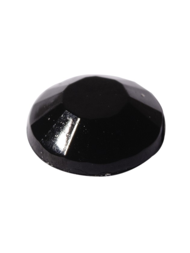 PAPERCARD OF 186 BLACK ADHESIVE DIAMONDS 2MM