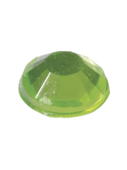 CARTE DE 186 DIAMANTS ADH VERT LIME 2MM