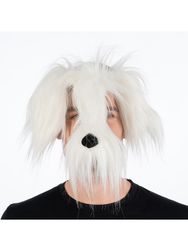 WHITE DOG MASK 