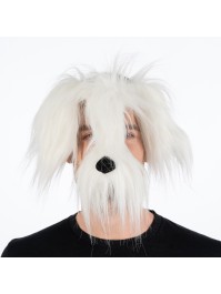 WHITE DOG MASK 