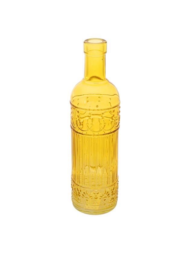 BOUTEILLE MAMBO JAUNE DIA 6.5CM X 25CM