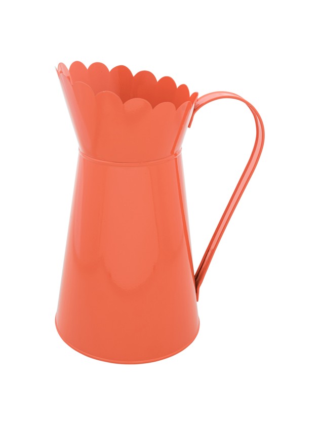 ARROSOIR METAL DECO TANGERINE 20CM X 15CM X 26.5CM