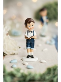 COMMUNION BOY W/ MISSAL 6.1CM X 5CM X 15.5CM