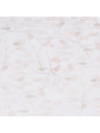 TABLE RUNNER CHIFFON LEAVES 28CM X 3M