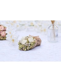 TABLE RUNNER CHIFFON LEAVES 28CM X 3M