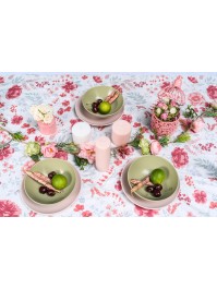 NON WOVEN TABLE RUNNER GRACEFUL FLOWERS 28CM X 3M