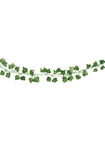 3 GUIRLANDES LIERRE PLASTIQUE 10CM X 240CM