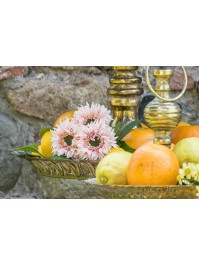 BOUQUET 3 GERBERAS ROSE PASTEL 25CM