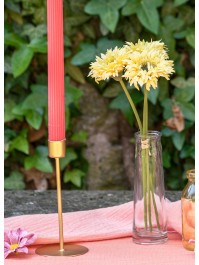 BOUQUET 3 GERBERAS JAUNE 25CM