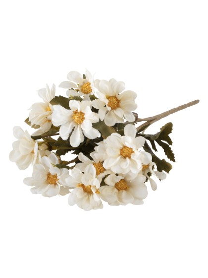 BUNCH 5 STEMS WHITE BIDENS 27CM