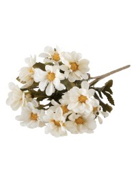 BUNCH 5 STEMS WHITE BIDENS 27CM