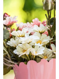 BUNCH 5 STEMS WHITE BIDENS 27CM