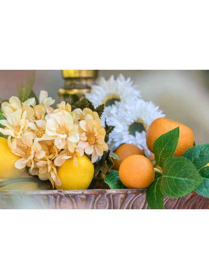 BUNCH 5 STEMS YELLOW BIDENS 27CM