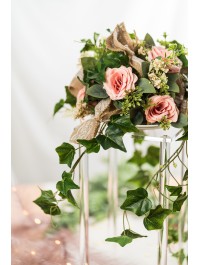 SUPPORT PLEXI CARRE 20CM X 20CM X 80CM