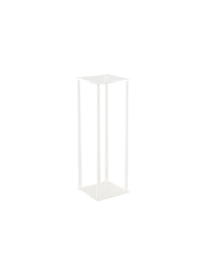 ACRYLIC SQUARE PLANT HOLDER 20CM X 20CM X 60CM