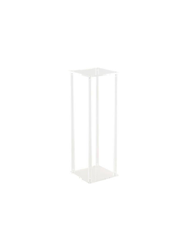 ACRYLIC SQUARE PLANT HOLDER 20CM X 20CM X 60CM