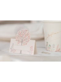 8 NAME TABLE CARDS MON BAPTEME 8CM X 8CM