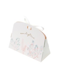 SET OF 4 CARTON CANDY BOXES MON BAPTEME 10.2CM X 5CM X 8CM