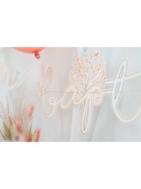 PAPER GARLAND MON BAPTEME 2M X 23.5CM