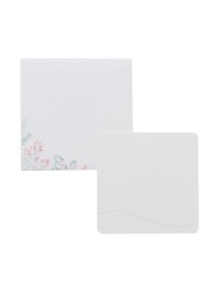 8 THANK YOU CARDS + ENVELOPES MON BAPTEME 10CM X 10CM