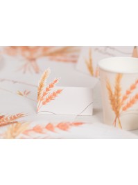 8 NAME TABLE CARDS UN JOUR PRECIEUX 8CM X 8CM