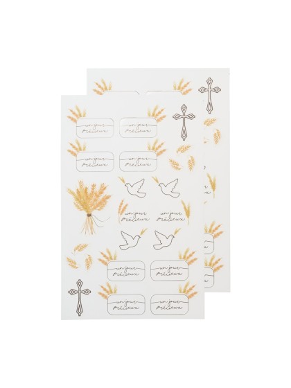 46 STICKERS UN JOUR PRECIEUX MODELES ASS TAILLES ASS