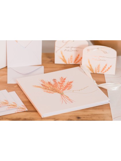 GUEST BOOK 96 PAGES UN JOUR PRECIEUX 20.5CM X 20.5CM