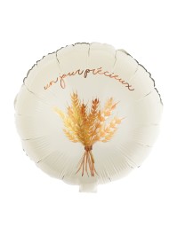 BALLON MYLAR ROND UN JOUR PRECIEUX DIA 43CM