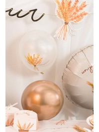 SET 6 LATEX BALLOONS UN JOUR PRECIEUX DIA 27CM