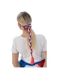 ELASTIC BRAID AND BOW FRENCH SUPPORTER 7.5CM X 50CM