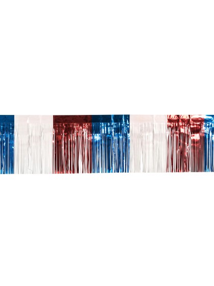 SHINY FRINDGE GARLAND FRENCH SUPPORTER 300CM X 30CM