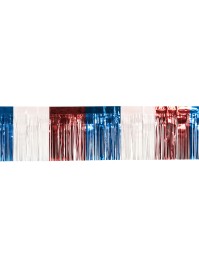 SHINY FRINDGE GARLAND FRENCH SUPPORTER 300CM X 30CM