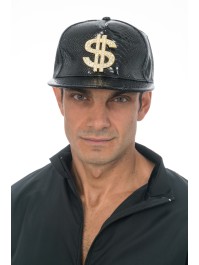 CASQUETTE $ RAPPEUR NOIRE TU