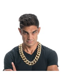 COLLIER RAPPEUR CHAINE LARGE 70CM - MAILLE 3.3CM