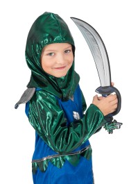 BLUE EVA FOAM DRAGON KNIGHT SABRE 10,5 X 46CM