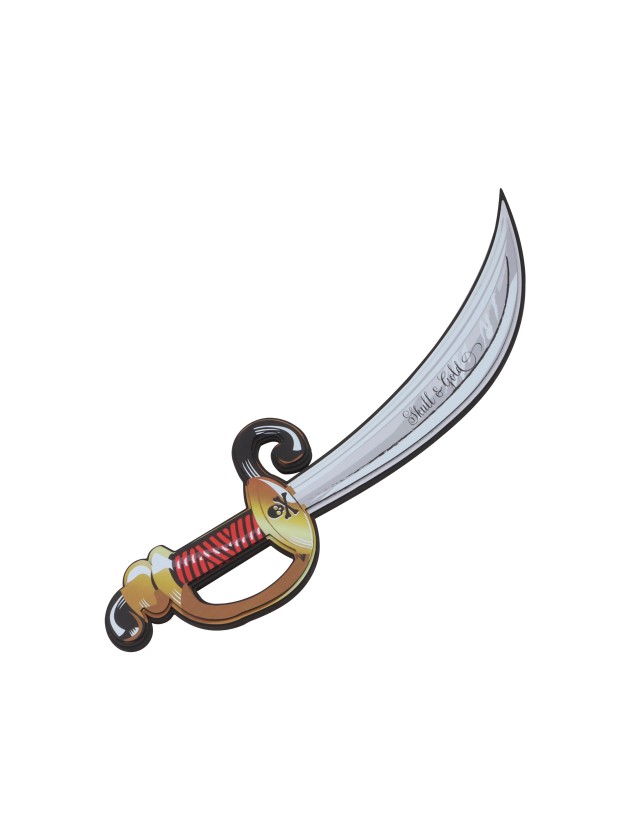 SABRE DE PIRATE EN MOUSSE 11.5CM X 45CM