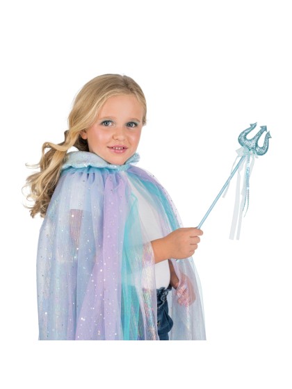 MERMAID TRIDENT WAND 8 X 37CM