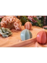 BOUGIE CARAMBOLE VERT SAUGE 7.1CM X 7.1CM X 7.2CM