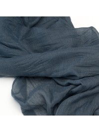 DENIM BLUE XL GAUZE TABLE RUNNER 90CM X 3M