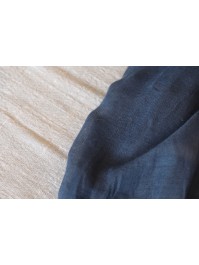 DENIM BLUE XL GAUZE TABLE RUNNER 90CM X 3M