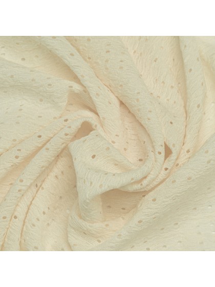 IVORY FESTONY TABLE RUNNER 27CM X 3M