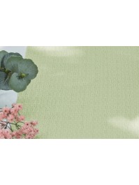 CHEMIN DE TABLE FESTONY VERT SAUGE 27CM X 3M