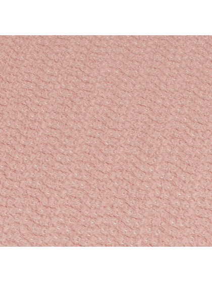 PEACH FESTONY TABLE RUNNER 27CM X 3M