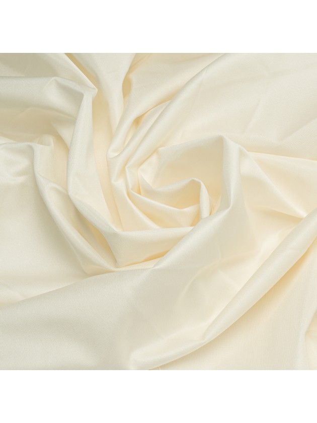 DELUXE IVORY SATIN ROUND TABLECLOTH DIA 3M