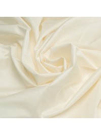 DELUXE IVORY SATIN ROUND TABLECLOTH DIA 3M