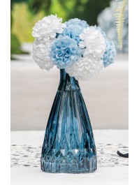 6 MINI HORTENSIAS BLANCS ENV 10CM X 4CM X 14CM